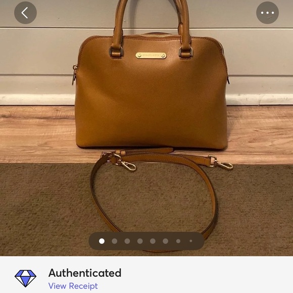 Authenticated Michael Kors Cindy Dome Satchel - Picture 15 of 15